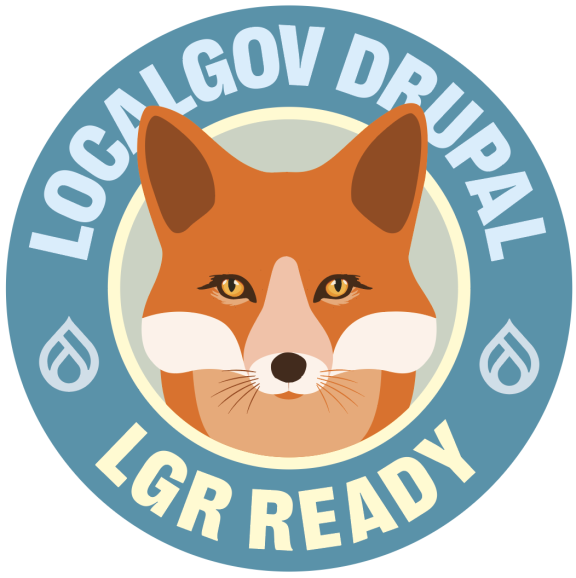 LGR mission patch. Fox image with LGR ready.