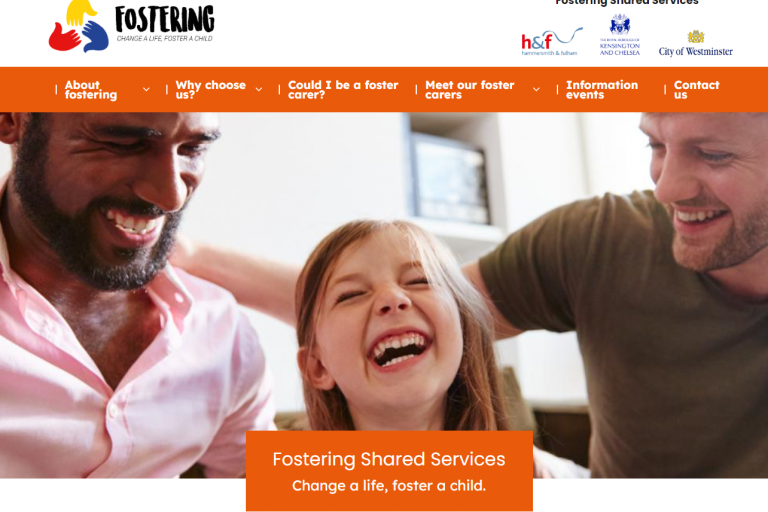Hammersmith and Fulham subsite. Fostering