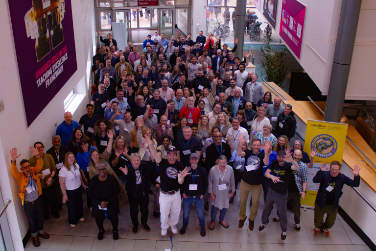 group photo at localgov camp
