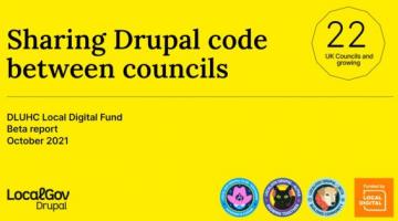 Sharing Drupal code between councils