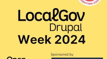 LocalGov drupal week 2024 sponsored by Agile collective